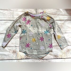 Cat and Jack Toddler Snowflake Shirt